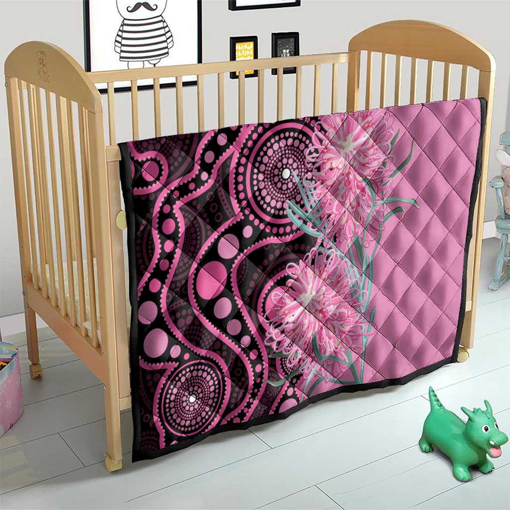Australia Grevillea Quilt Aussie Native Spider Flower Indigenous Art