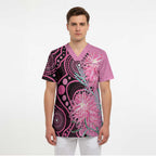 Australia Grevillea Scrub Top Aussie Native Spider Flower Indigenous Art