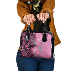 Australia Grevillea Shoulder Handbag Aussie Native Spider Flower Indigenous Art