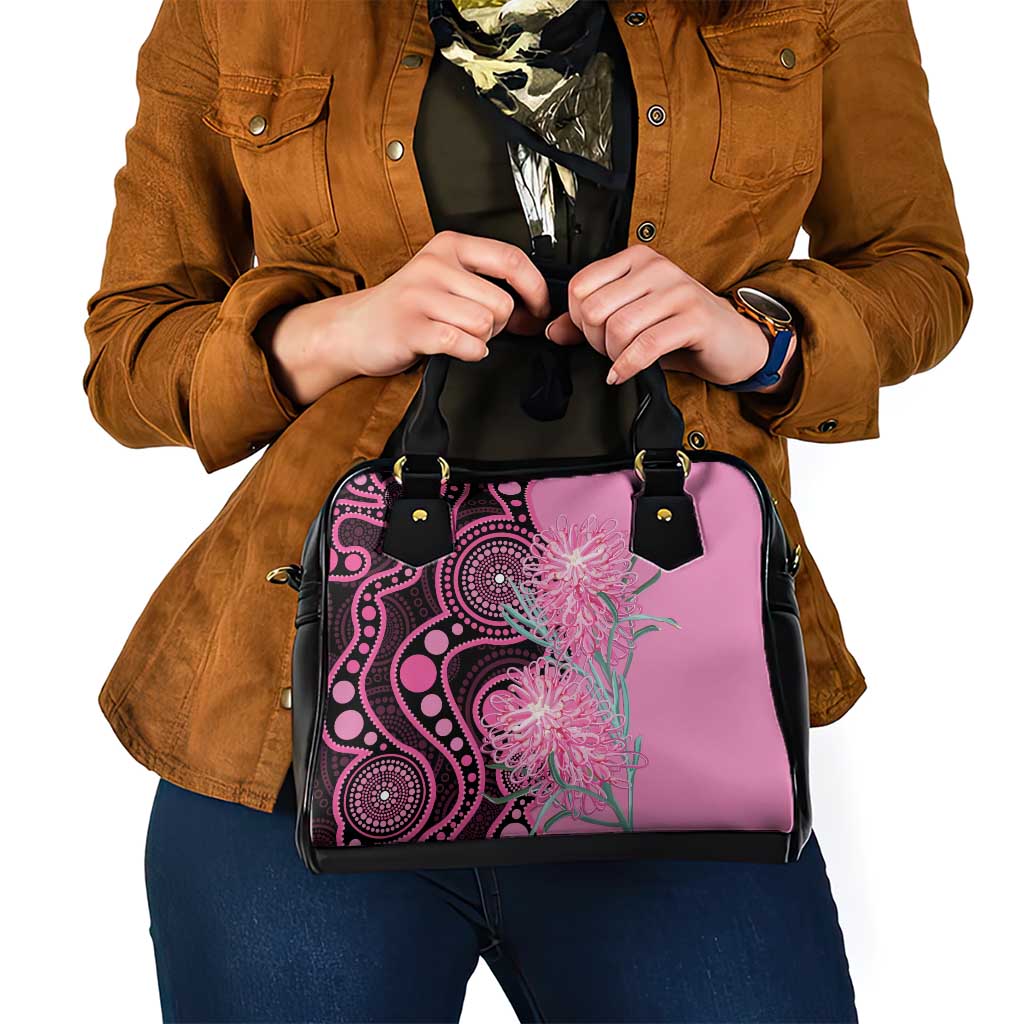 Australia Grevillea Shoulder Handbag Aussie Native Spider Flower Indigenous Art