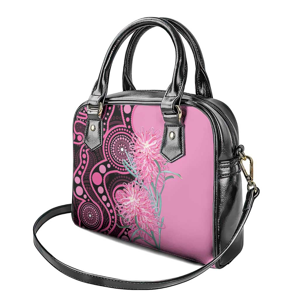 Australia Grevillea Shoulder Handbag Aussie Native Spider Flower Indigenous Art