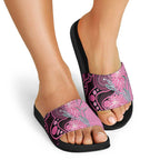 Australia Grevillea Slide Sandals Aussie Native Spider Flower Indigenous Art