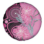 Australia Grevillea Spare Tire Cover Aussie Native Spider Flower Indigenous Art
