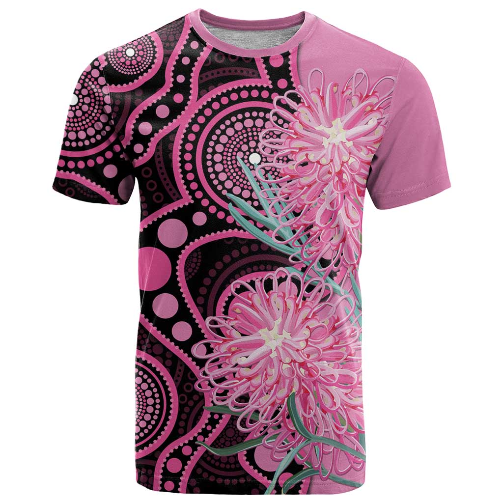 Australia Grevillea T Shirt Aussie Native Spider Flower Indigenous Art