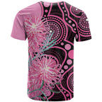 Australia Grevillea T Shirt Aussie Native Spider Flower Indigenous Art