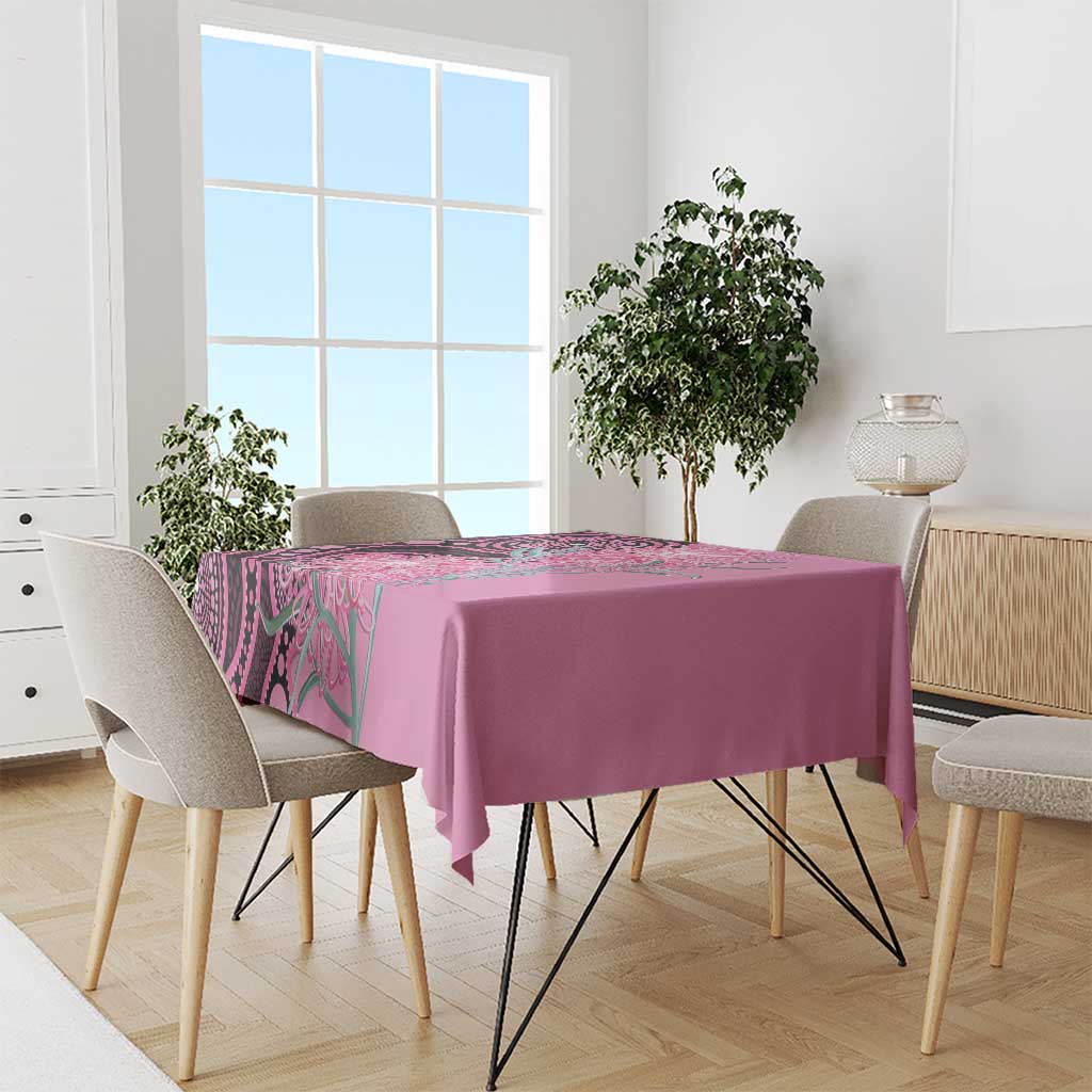 Australia Grevillea Tablecloth Aussie Native Spider Flower Indigenous Art