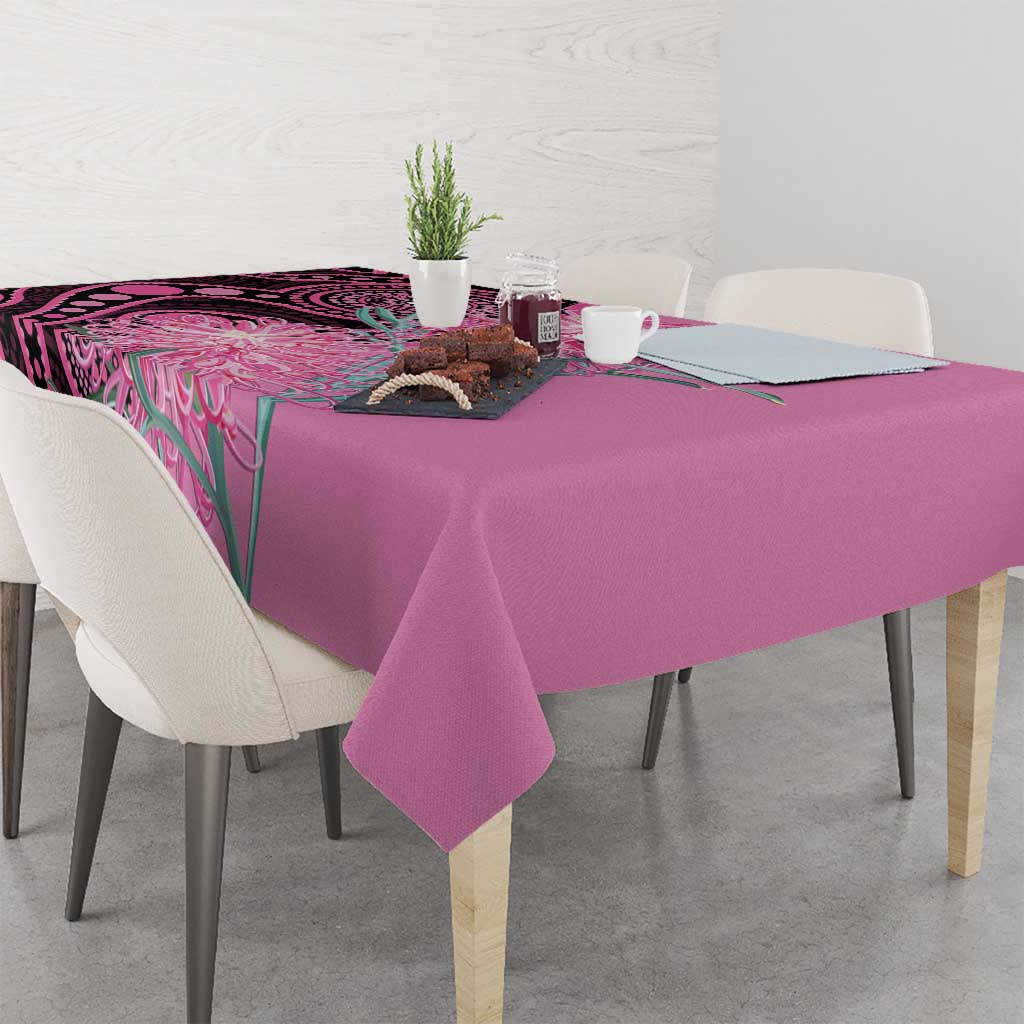 Australia Grevillea Tablecloth Aussie Native Spider Flower Indigenous Art