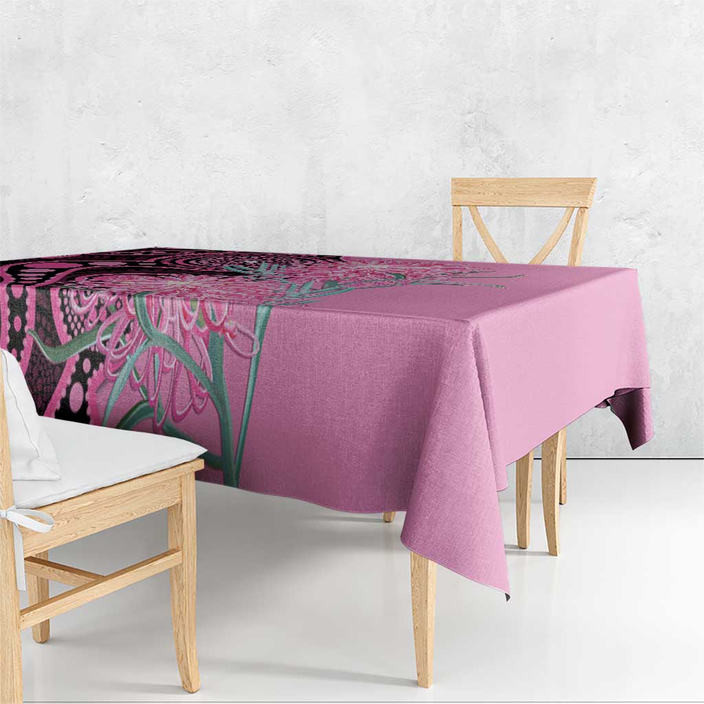 Australia Grevillea Tablecloth Aussie Native Spider Flower Indigenous Art