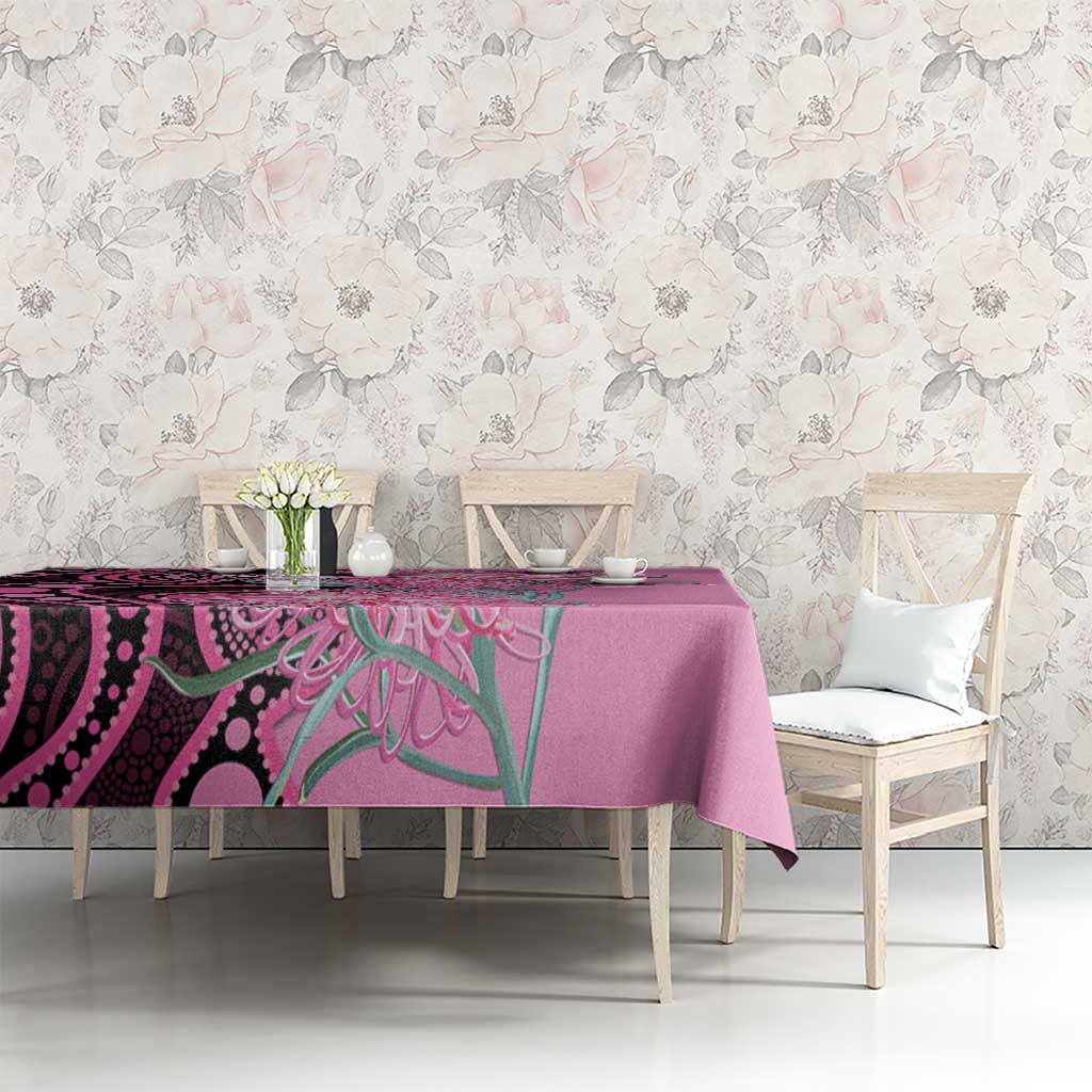 Australia Grevillea Tablecloth Aussie Native Spider Flower Indigenous Art