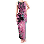Australia Grevillea Tank Maxi Dress Aussie Native Spider Flower Indigenous Art