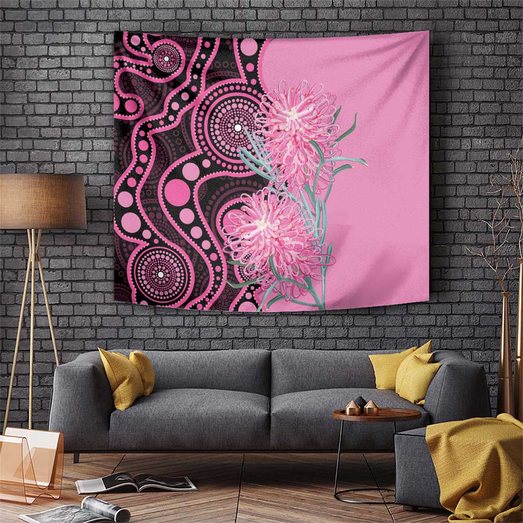 Australia Grevillea Tapestry Aussie Native Spider Flower Indigenous Art