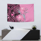 Australia Grevillea Tapestry Aussie Native Spider Flower Indigenous Art