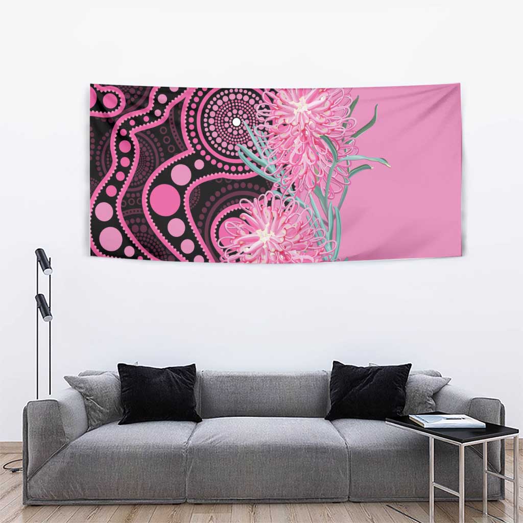 Australia Grevillea Tapestry Aussie Native Spider Flower Indigenous Art