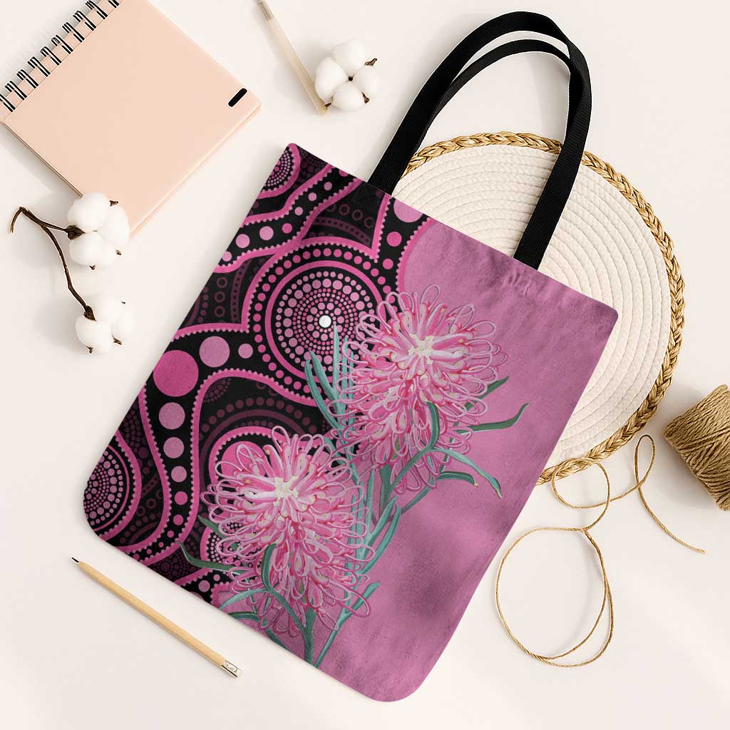 Australia Grevillea Tote Bag Aussie Native Spider Flower Indigenous Art