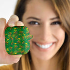 Australia Billy Buttons AirPods Case Aussie Pycnosorus Kangaroo Seamless Style