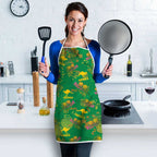 Australia Billy Buttons Apron Aussie Pycnosorus Kangaroo Seamless Style