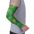 Australia Billy Buttons Arm Sleeves Aussie Pycnosorus Kangaroo Seamless Style