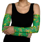 Australia Billy Buttons Arm Sleeves Aussie Pycnosorus Kangaroo Seamless Style