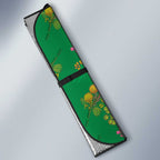 Australia Billy Buttons Auto Sun Shade Aussie Pycnosorus Kangaroo Seamless Style