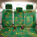 Australia Billy Buttons Back Car Seat Cover Aussie Pycnosorus Kangaroo Seamless Style