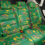 Australia Billy Buttons Back Car Seat Cover Aussie Pycnosorus Kangaroo Seamless Style