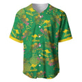 Australia Billy Buttons Baseball Jersey Aussie Pycnosorus Kangaroo Seamless Style