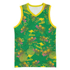 Australia Billy Buttons Basketball Jersey Aussie Pycnosorus Kangaroo Seamless Style