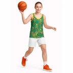 Australia Billy Buttons Basketball Jersey Aussie Pycnosorus Kangaroo Seamless Style