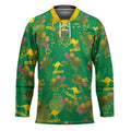 Australia Billy Buttons Hockey Jersey Aussie Pycnosorus Kangaroo Seamless Style