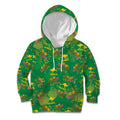 Australia Billy Buttons Kid Hoodie Aussie Pycnosorus Kangaroo Seamless Style