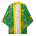 Australia Billy Buttons Kimono Aussie Pycnosorus Kangaroo Seamless Style