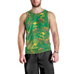 Australia Billy Buttons Men Tank Top Aussie Pycnosorus Kangaroo Seamless Style