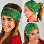 Australia Billy Buttons Neck Gaiter Aussie Pycnosorus Kangaroo Seamless Style