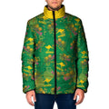 Australia Billy Buttons Padded Jacket Aussie Pycnosorus Kangaroo Seamless Style