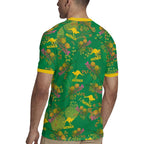 Australia Billy Buttons Rugby Jersey Aussie Pycnosorus Kangaroo Seamless Style