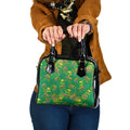 Australia Billy Buttons Shoulder Handbag Aussie Pycnosorus Kangaroo Seamless Style