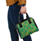 Australia Billy Buttons Shoulder Handbag Aussie Pycnosorus Kangaroo Seamless Style