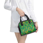 Australia Billy Buttons Shoulder Handbag Aussie Pycnosorus Kangaroo Seamless Style