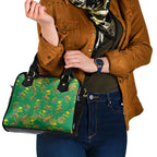 Australia Billy Buttons Shoulder Handbag Aussie Pycnosorus Kangaroo Seamless Style