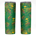 Australia Billy Buttons Skinny Tumbler Aussie Pycnosorus Kangaroo Seamless Style