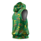 Australia Billy Buttons Sleeveless Hoodie Aussie Pycnosorus Kangaroo Seamless Style