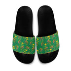 Australia Billy Buttons Slide Sandals Aussie Pycnosorus Kangaroo Seamless Style