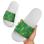 Australia Billy Buttons Slide Sandals Aussie Pycnosorus Kangaroo Seamless Style