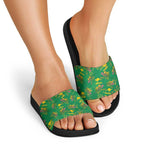 Australia Billy Buttons Slide Sandals Aussie Pycnosorus Kangaroo Seamless Style