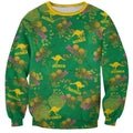 Australia Billy Buttons Sweatshirt Aussie Pycnosorus Kangaroo Seamless Style
