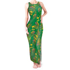 Australia Billy Buttons Tank Maxi Dress Aussie Pycnosorus Kangaroo Seamless Style