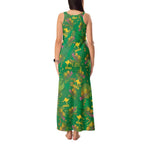 Australia Billy Buttons Tank Maxi Dress Aussie Pycnosorus Kangaroo Seamless Style