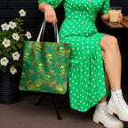 Australia Billy Buttons Tote Bag Aussie Pycnosorus Kangaroo Seamless Style