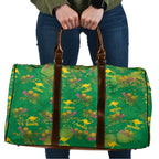 Australia Billy Buttons Travel Bag Aussie Pycnosorus Kangaroo Seamless Style