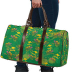 Australia Billy Buttons Travel Bag Aussie Pycnosorus Kangaroo Seamless Style